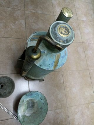 Sulfatadora antigua bronce o metal