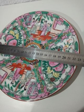 ANTIGUO PLATO DE PORCELANA DE MACAO 23 C