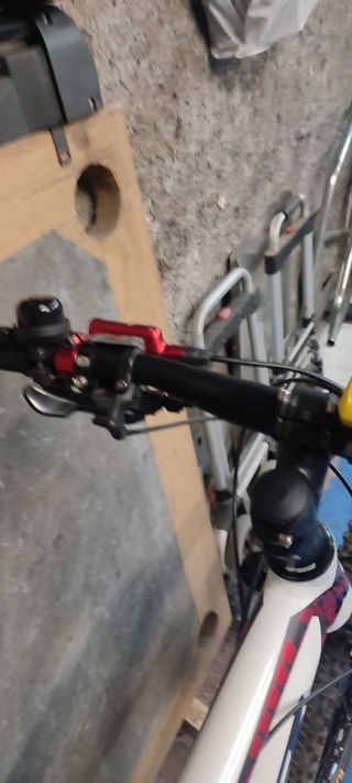 Bicicleta montaña cuadro de aluminio