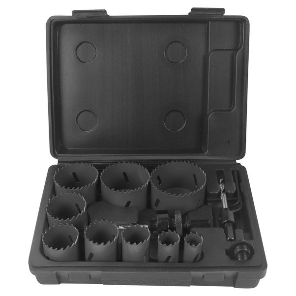 SET 9 CORTADORES Ø 19-22-29 -35-38-44-51-57-64 MM