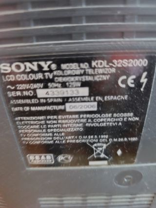 Television. necesita sintonizador no incluido