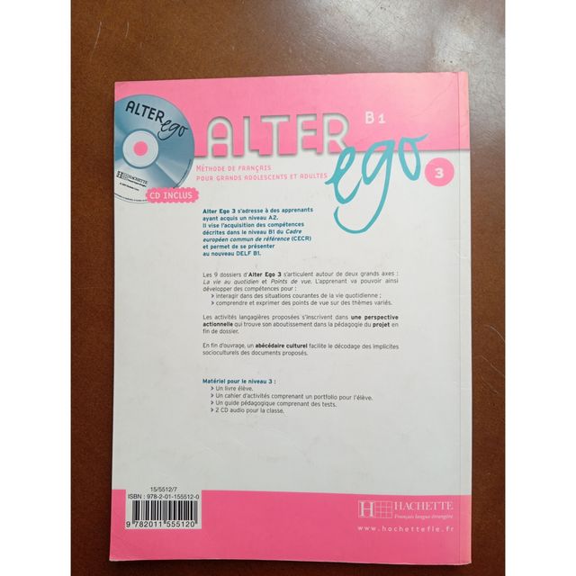 Libro de texto francés B1