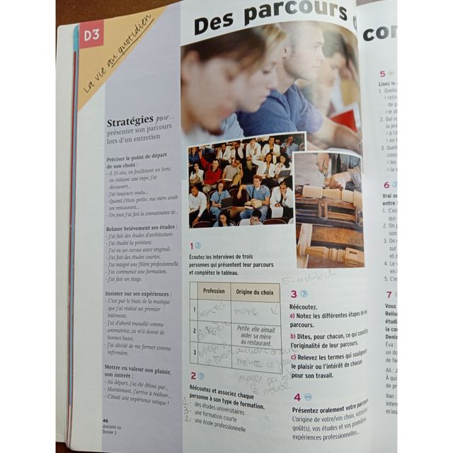 Libro de texto francés B1