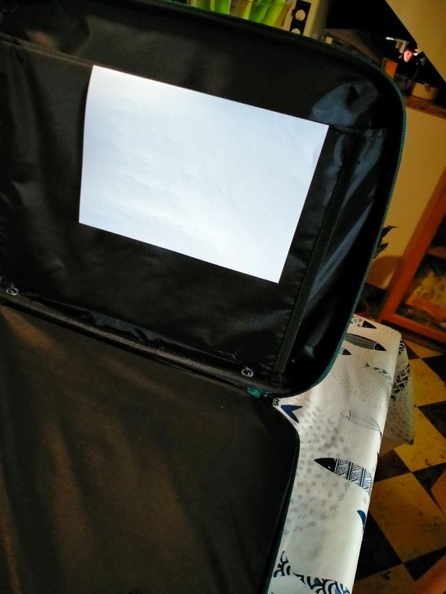 borsa valigia a tracolla verde uomo