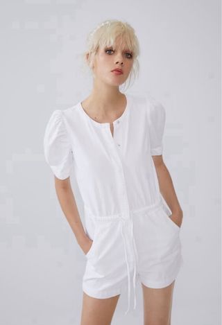 Mono blanco de zara