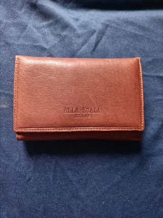 Portafoglio Alla Scala Milano da donna in pelle