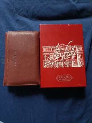 Portafoglio Alla Scala Milano da donna in pelle