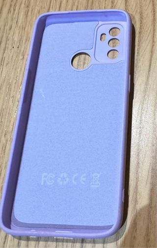 Funda Oppo A53S color lila claro