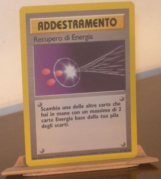 Carta Pokèmon Recupero di energia