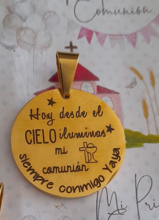 Medalla comunión