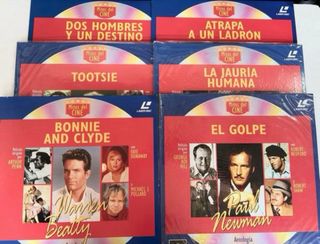 LOTES LASERDISC MITOS DEL CINE PELICULA LASER DISC