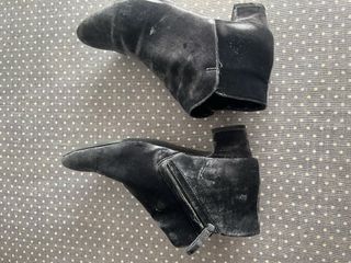 Botines terciopelo