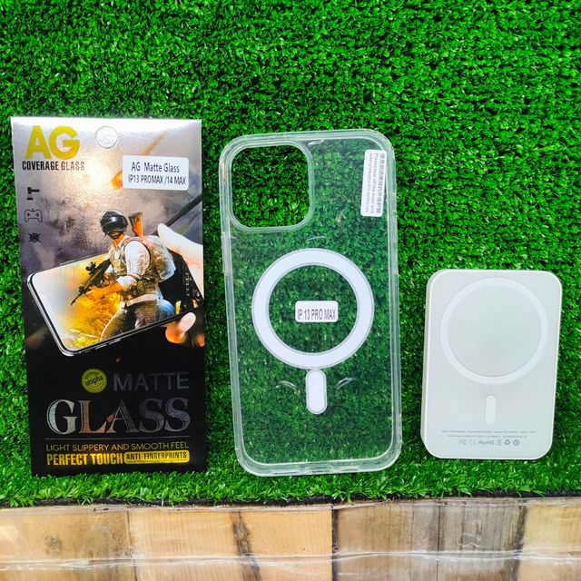 Cover magsafe iPhone 13 promax Powerbank