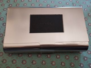 Cartera negra de piel de mujer de Renfe 