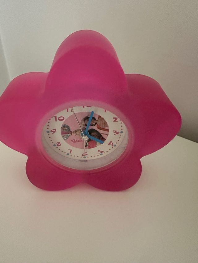 Reloj de mesa Barbie