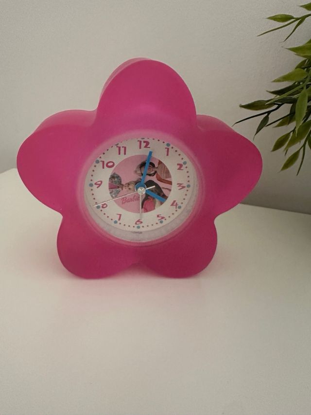 Reloj de mesa Barbie