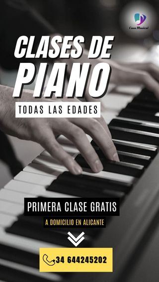 CLASES DE PIANO A DOMICILIO