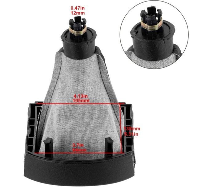 Pomo palanca cambios Seat ibiza 6 vel