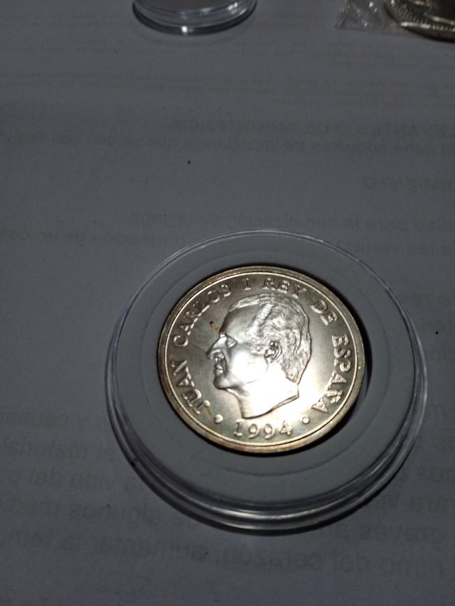Monedas de 2000 pesetas plata