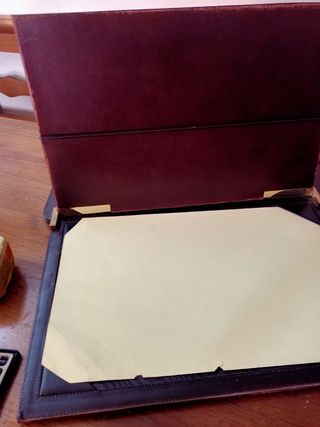 Cartella da scrivania vintage