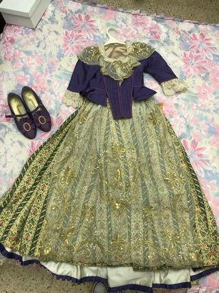 Traje fallera completo niña