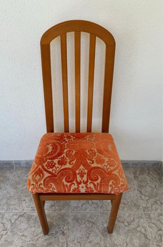 Mesa de comedor estilo clásico de madera 1x2m