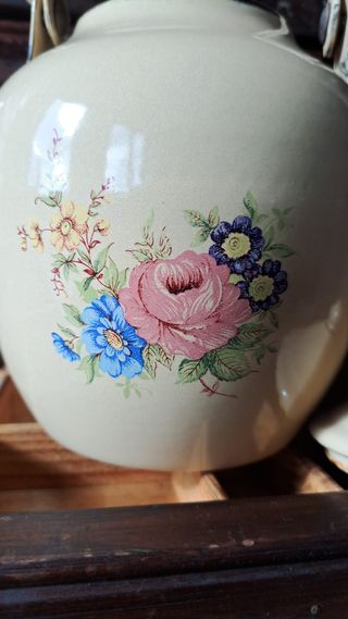 TETERA Hierro Esmaltado ”Duo Leoni” Italia 50/60