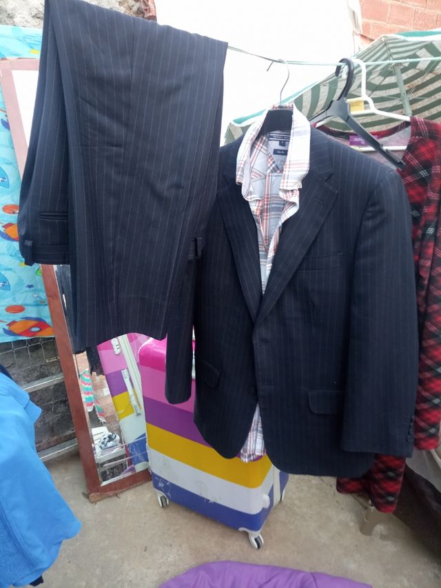 Traje completo pedro del.hierrl talla 48