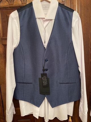 Chaleco de ceremonia hombre