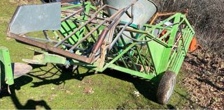 Carro de agrupador de empacadora