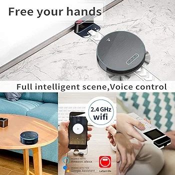 Lefant Robot aspirador friegasuelos wifi