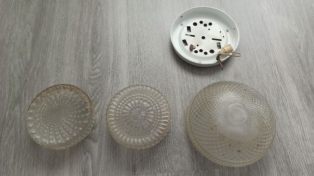 Aplique cristal antiguo