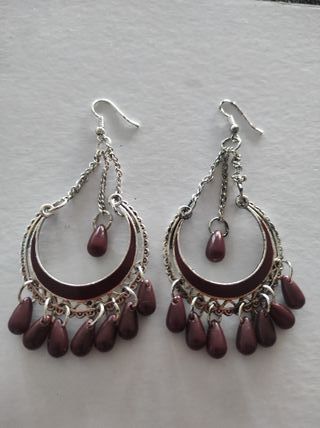 Pendientes largos 