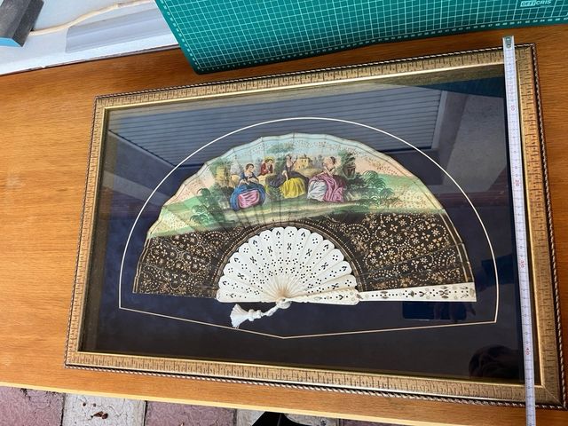 Abanico en abaniquera