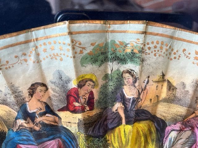 Abanico en abaniquera