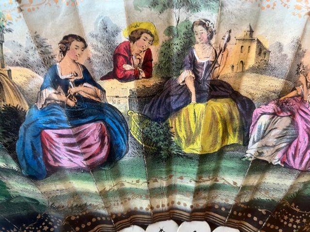 Abanico en abaniquera