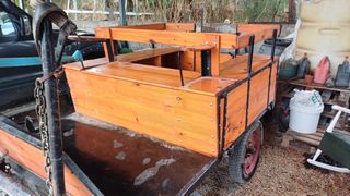 Carreta galera de madera