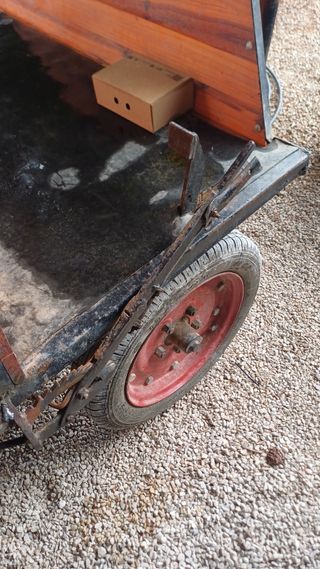 Carreta galera de madera