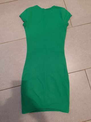 Vestito verde in cotone, H&M Divided-XS