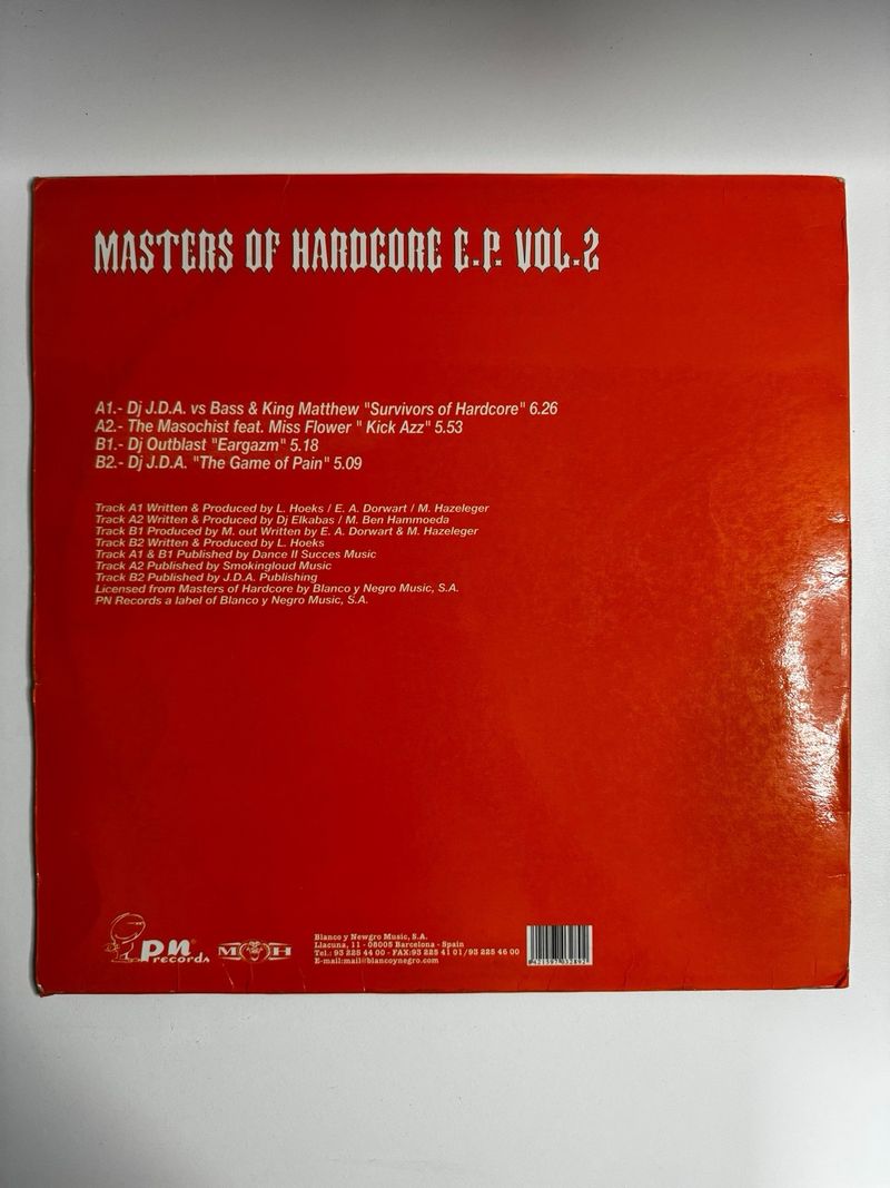 hardcore cp 🤩 PN Records Master of hardcore Vol 2 de segunda mano por 16 EUR en Molina  de Segura en WALLAPOP
