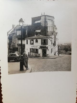 Lote fotografías viaje por Europa de esperantista