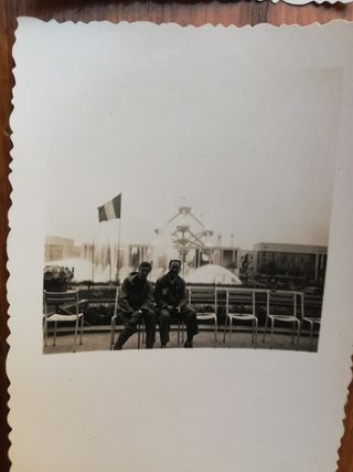 Lote fotografías viaje por Europa de esperantista