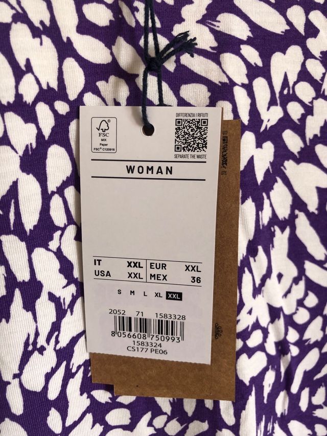 Canotta donna Xxl nuova