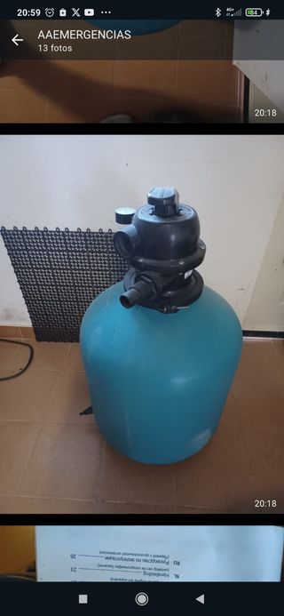 Depuradora y motor para piscina En perfecto estado