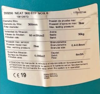 Depuradora y motor para piscina En perfecto estado