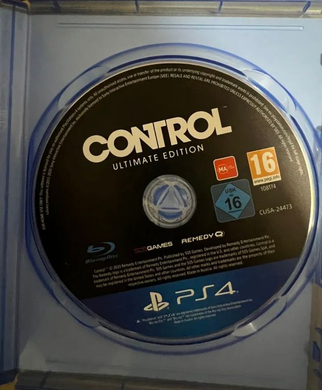 Control Ultimate edition PlayStation 4 y 5