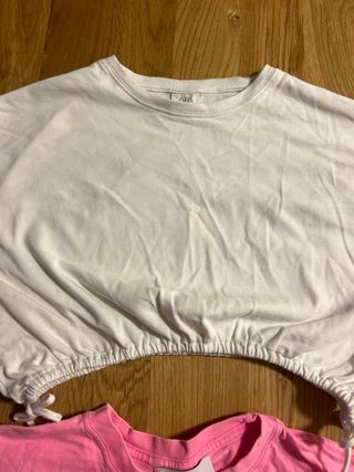 Pack camisetas crop