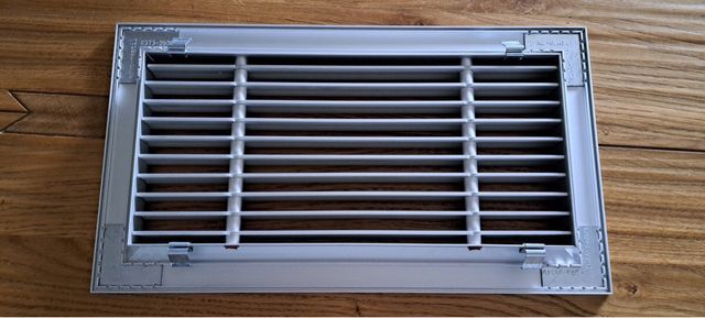 Bocchette di mandata in alluminio.