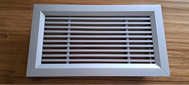 Bocchette di mandata in alluminio.