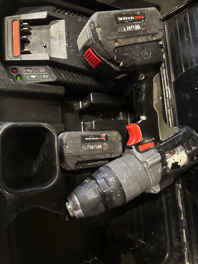 Taladro percutor a bateria wurth